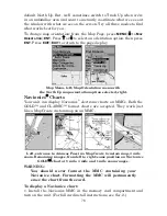 Предварительный просмотр 86 страницы Lowrance Handheld Mapping GPS Receiver Operation Instructions Manual