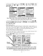 Предварительный просмотр 87 страницы Lowrance Handheld Mapping GPS Receiver Operation Instructions Manual