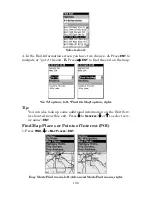 Предварительный просмотр 108 страницы Lowrance Handheld Mapping GPS Receiver Operation Instructions Manual