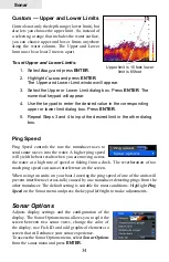 Preview for 36 page of Lowrance HDS-10 Operation Manual