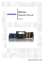 Предварительный просмотр 1 страницы Lowrance HDS Live Operator'S Manual