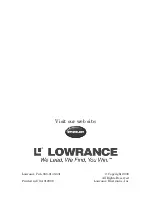 Предварительный просмотр 140 страницы Lowrance iFINDER Explorer Operating Instructions Manual