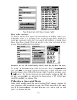 Предварительный просмотр 55 страницы Lowrance iWAY 100M Operation Instructions Manual