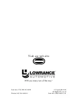 Предварительный просмотр 68 страницы Lowrance iWAY 100M Operation Instructions Manual