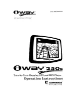 Preview for 13 page of Lowrance iWAY 250C Quick Start Manual