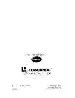 Preview for 88 page of Lowrance iWAY 250C Quick Start Manual