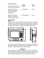 Preview for 6 page of Lowrance LCX-16CI Installation And Operation Instructions Manual