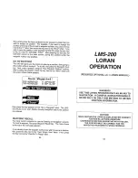 Предварительный просмотр 57 страницы Lowrance LMS-200 Installation & Operation Manual