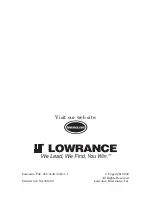 Предварительный просмотр 192 страницы Lowrance LMS-240 Operation Instructions Manual