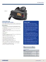 Предварительный просмотр 25 страницы Lowrance Nautic Insight HDS-5m Product Catalog