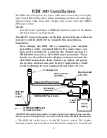 Preview for 4 page of Lowrance RIM 300 Installation Instructions Manual