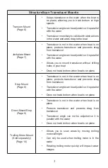 Preview for 3 page of Lowrance StructureScan Installation Manual