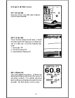 Preview for 27 page of Lowrance X-29 Installation And Operation Instructions Manual