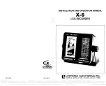 Предварительный просмотр 1 страницы Lowrance X-5 Operation Operation Manual