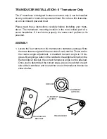 Preview for 16 page of Lowrance X-75 Installation And Operation Instructions Manual