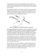 Preview for 15 page of Lowrance X100C Installation And Operation Instructions Manual