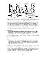 Preview for 20 page of Lowrance X102C Operation Instructions Manual