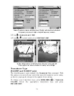 Предварительный просмотр 79 страницы Lowrance X125 Operation Instructions Manual