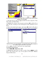 Preview for 70 page of Lowrance X510C Operation Instructions Manual