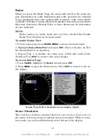 Предварительный просмотр 87 страницы Lowrance X510C Operation Instructions Manual