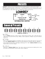 Предварительный просмотр 14 страницы Lowrey Encore A200 Owner'S Manual