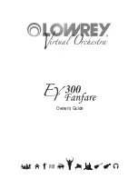 Preview for 1 page of Lowrey EY 300 Fanfare Owner'S Manual