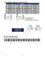 Предварительный просмотр 23 страницы Lowrey EZP7 EASY PIANO Owner'S Manual