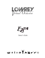 Lowrey EZP8 Virtual Orchestra Owner'S Manual preview