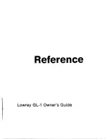 Предварительный просмотр 32 страницы Lowrey Genie GL-1 Owner'S Manual