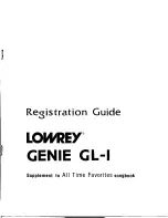 Предварительный просмотр 39 страницы Lowrey Genie GL-1 Owner'S Manual