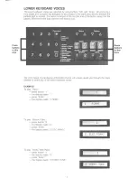 Предварительный просмотр 6 страницы Lowrey Holiday Deluxe with Genius D-450 Owner'S Manual