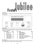 Предварительный просмотр 34 страницы Lowrey Jubilee LC/30 Manual