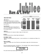 Предварительный просмотр 63 страницы Lowrey Jubilee LC/30 Manual