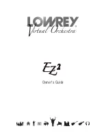 Lowrey Virtual Orchestra EZ2 Owner'S Manual предпросмотр