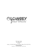 Предварительный просмотр 25 страницы Lowrey Virtual Orchestra EZ2 Owner'S Manual