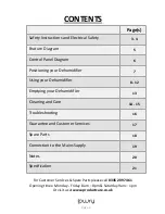 Preview for 2 page of Lowry LDH1001 Manual