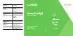 LOXONE Alarm Siren Tree Quick Start Manual предпросмотр