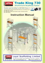 Предварительный просмотр 1 страницы Loyal Trade King 730 Instruction Manual