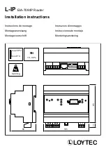 LOYTEC L-IP EIA-709 Installation Instructions предпросмотр