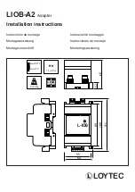 Preview for 1 page of LOYTEC LIOB-A2 Installation Instructions