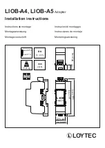 Предварительный просмотр 1 страницы LOYTEC LIOB-A4 Installation Instructions