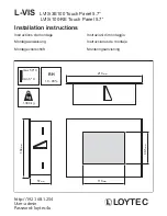 Preview for 1 page of LOYTEC LVIS-3E100 Installation Instructions