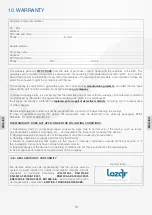 Preview for 33 page of Lozar TM73 TWIN User Manual