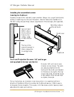 Preview for 11 page of LP Morgan CineTheatre Galleria Manual