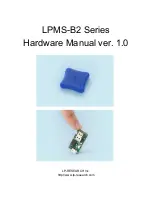 Предварительный просмотр 1 страницы LP-RESEARCH LPMS-B2 Hardware Manual