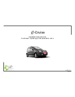 LP e-cruise Installation Instruction предпросмотр