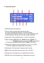 Предварительный просмотр 9 страницы LP HAL600 Atlantic User Manual