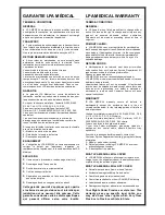 Preview for 18 page of LPA Medical Comp-Position O-07 User Manual