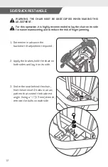 Preview for 12 page of LPA Medical Evolution S-250 Instruction Manual