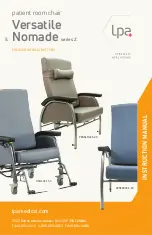 LPA Medical Nomade Z Series Instruction Manual preview